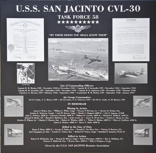 Uss San Jacinto Cvl 30 National Museum Of The Pacific War