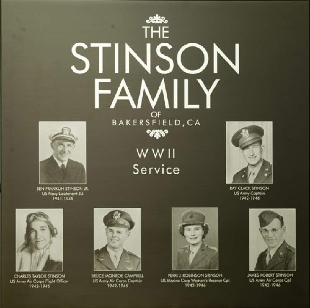 Stinson Family | National Museum of the Pacific War