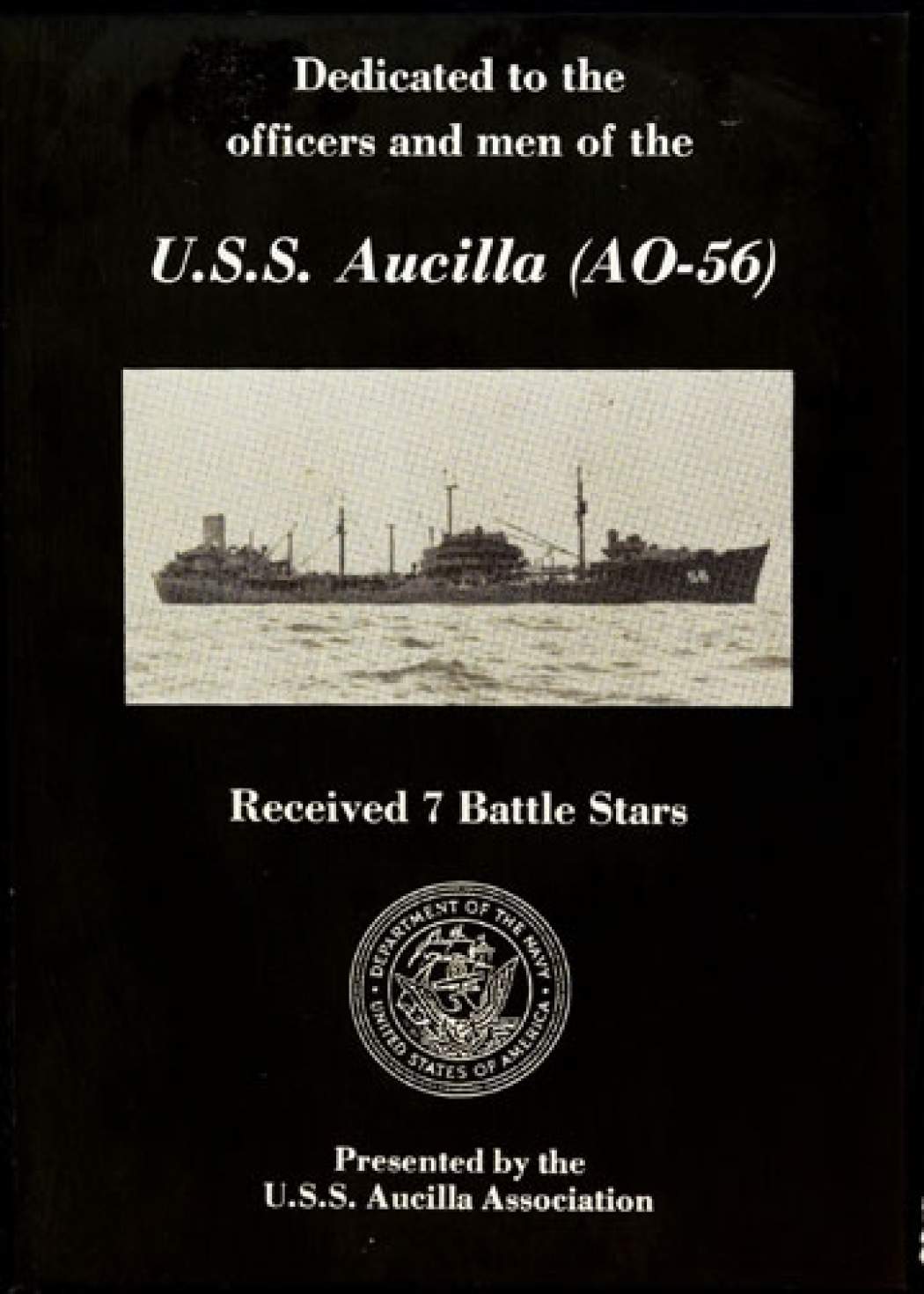 USS Aucilla (AO-56) | National Museum of the Pacific War