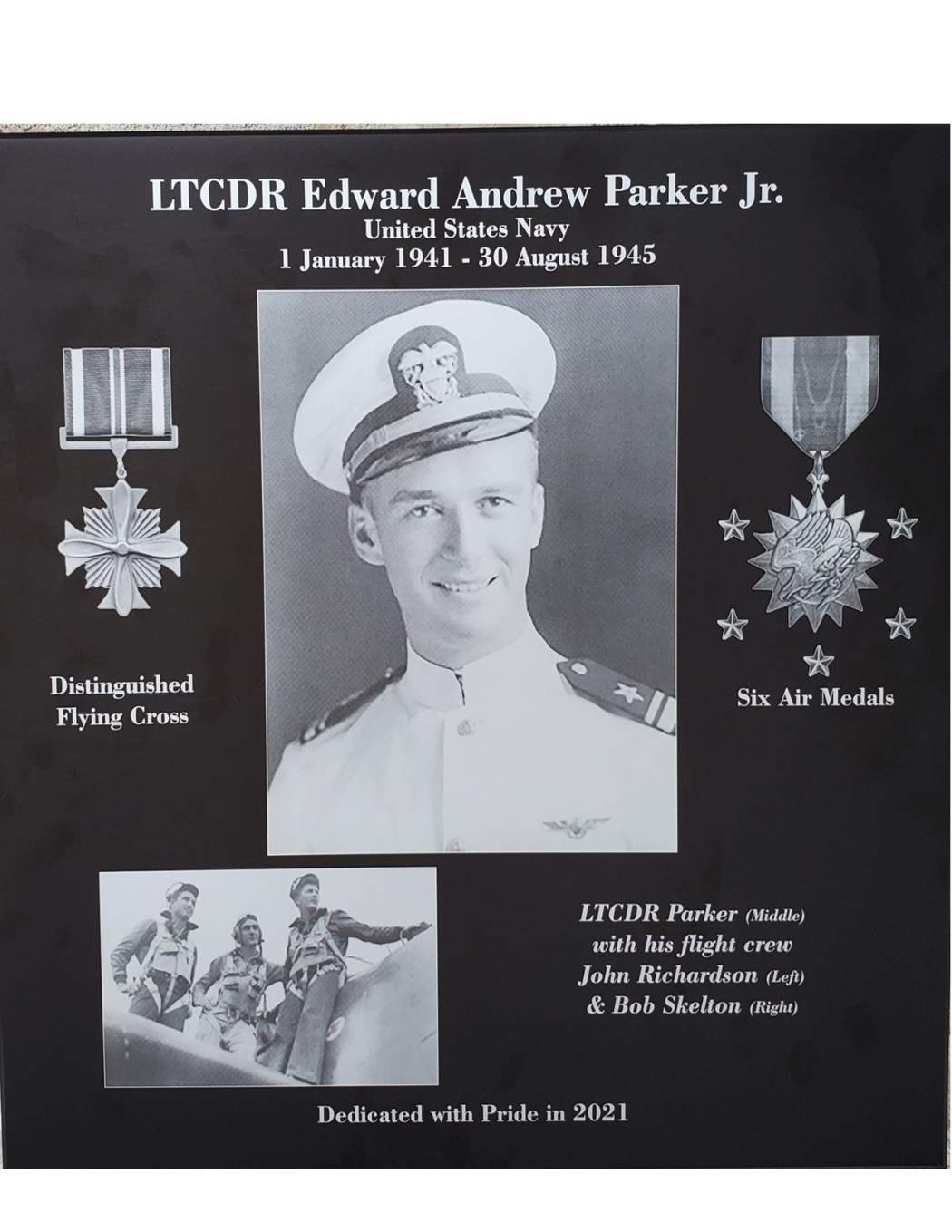 Edward Andrew Parker, Jr. | National Museum of the Pacific War