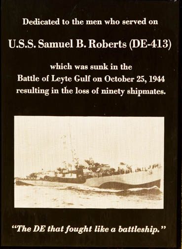 USS Samuel B. Roberts (DE-413) | National Museum Of The Pacific War